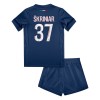 Maglia ufficiale Paris Saint Germain Skriniar 37 Casa 2024-25 per Bambino